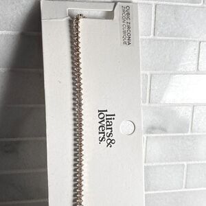 NWT Cubic Zirconia necklace 